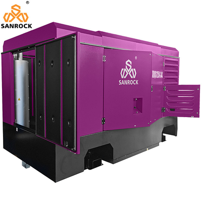 35m3/min SANROCK Portable Schraubluftkompressor Maschine Bergbau Direktgetriebene Schraubluftkompressor zum Verkauf