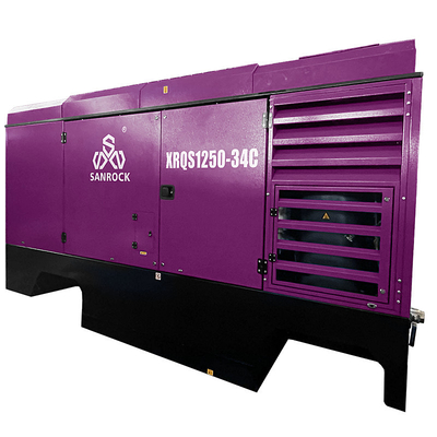 Cummins Motor Schraubluftkompressor Wasserbohrungsluftkompressor Maschine Portable Luftkompressor Hersteller