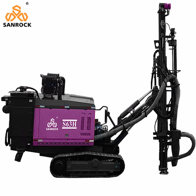 Hydraulische Bohrmaschine Ausrüstung Hebekraft 25KN DTH Bohrmaschine Bergbau Bohrlochbohrmaschine