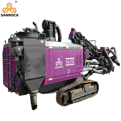 Integrierte DTH-Bohrmaschine Bergbau-Ausrüstung Blasthole 30m Tiefe Crawler Hydraulische Bohrmaschine