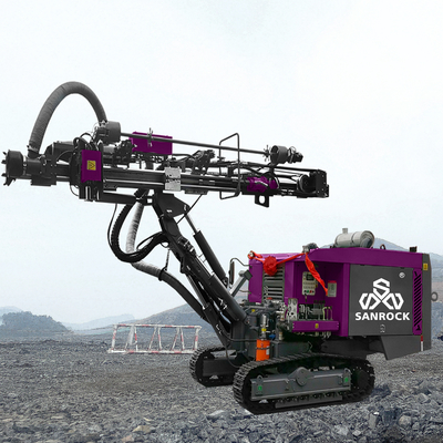 Bergbau Gesteinsblasen Bohrgerät Leistung 194kw Crawler DTH Bohrmaschine Hydraulische Bohrgerät