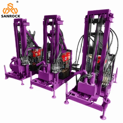 Hohe Bohreffizienz Portable Wasserbohrmaschine für Rotationsbohrbetrieb