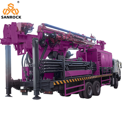 Multifunktions-Rückkreislauf-Bohrgerät Maschine Vollhydraulik-LKW Montierte RC-Bohrgerät