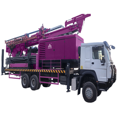 Lkw-montierte Bohrmaschine mit Schlammpumpe Wasserbohrmaschine umgekehrter Kreislauf Bohrmaschine