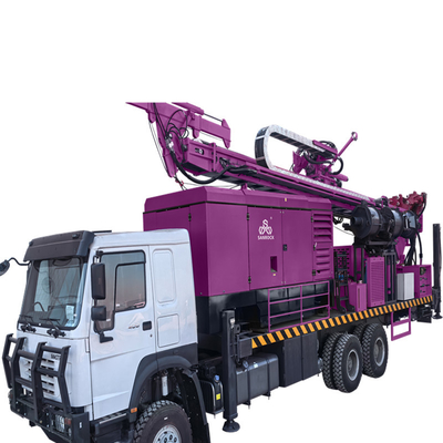 Hydraulisches Wasserbohrgerät Hebekraft 22T/25T/47T/57T Lastwagenmontierte RC-Bohrmaschine