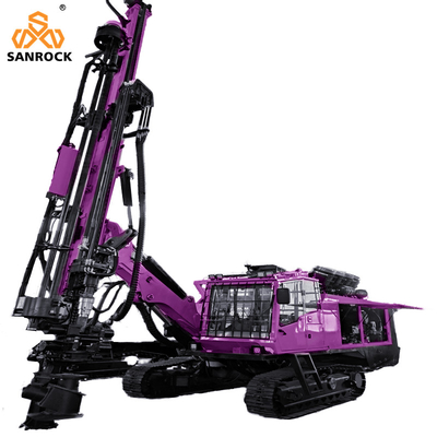 Crawler Diesel Bohrgerät Automatisches integriertes DTH Bohrgerät Bergbau Hydraulisches Bohrgerät