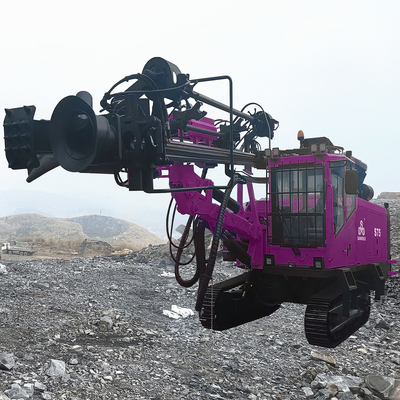 Crawler Diesel Bohrgerät Automatisches integriertes DTH Bohrgerät Bergbau Hydraulisches Bohrgerät