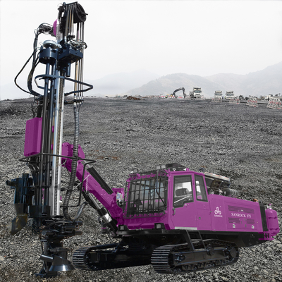 Oberflächenblasloch Bohrgerät Bergbau DTH Bohrmaschine Crawler Rotationsbohrgerät