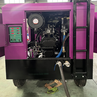 Portable Schraubluftkompressor Maschinenleistung 194kw Bergbauschraubluftkompressor Dieselluftkompressor