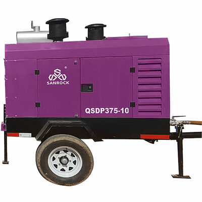 Träglicher Luftkompressor Schraubluftkühlsystem Kleiner Rotationsschraubluftkompressor