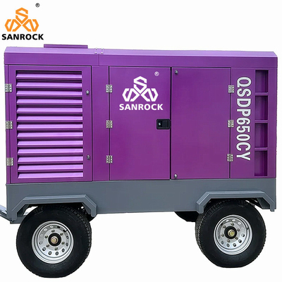Kleine Drehschraubluftkompressor Geräuscharme Schraubluftkompressor 18m3/min Portable Luftkompressor Maschine