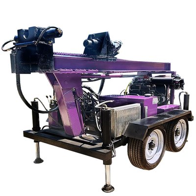 Portable Wasserbohranlagen Hebekraft 12T Wasserbohranlage Wasserbohranlage