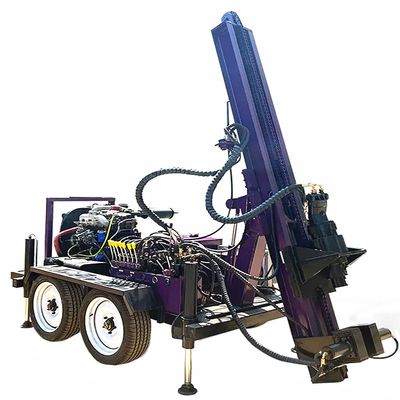 Wasserbohrgerät Maschine Leistung 78 kW Wasserbohrgerät Portable Bohrgerät