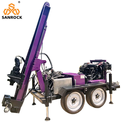 Wasserbohrgerät Maschine Leistung 78 kW Wasserbohrgerät Portable Bohrgerät