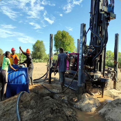 Wasserbohrmaschine mit hoher Produktivität Crawler-Bohrgerät