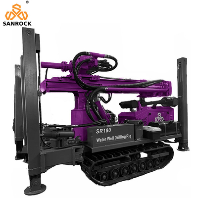 Multifunktionale Wasserbohrmaschine Crawler Wasserbohranlage zum Verkauf