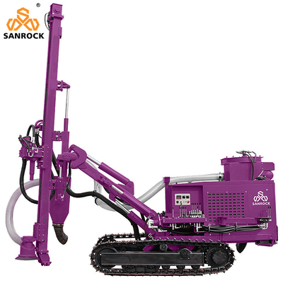 Crawler-Bohrgerät Bergbaumaschinen Hochleistungs-DTH-Bohrmaschine