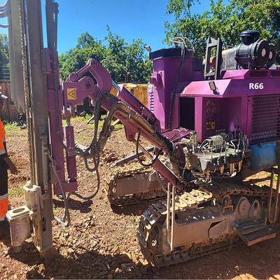 Dieselbergbau Bohrgerät Oberflächenbohrmaschine Tragbare DTH-Hammerbohrgerät