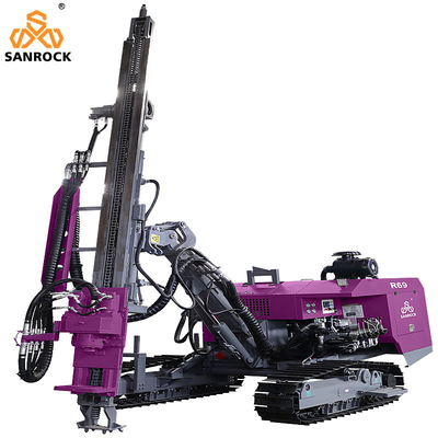 Crawler-Bohrgerät Bergbau-Ausrüstung 92KW Diesel-Sonderblaslochbohrmaschine