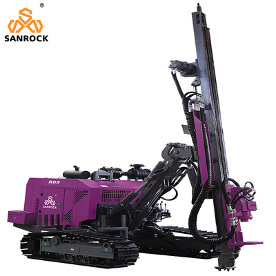 Crawler-Bohrgerät Bergbau-Ausrüstung 92KW Diesel-Sonderblaslochbohrmaschine