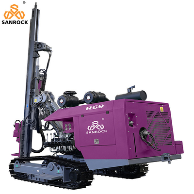 Crawler-Bohrgerät Bergbau-Ausrüstung 92KW Diesel-Sonderblaslochbohrmaschine