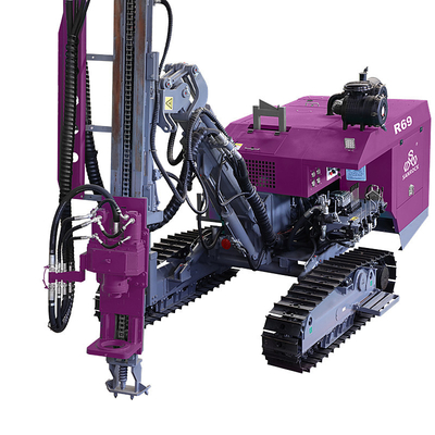 Crawler-Bohrgerät Bergbau-Ausrüstung 92KW Diesel-Sonderblaslochbohrmaschine