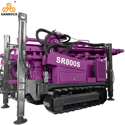 Wasserbohranlage Crawler Bohranlage Untergrundbohrmaschine
