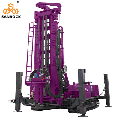 Hydraulisches Bohrgerät Rotationsbohrloch Tiefbohrmaschine Portable Wasserbohrgeräte
