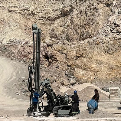 Mobiles Bohrgerät Drehkopf Leistung 3,7kw Kleines DTH-Bohrgerät Bohrlochbohrgerät