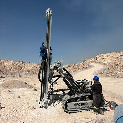 Mobiles Bohrgerät Drehkopf Leistung 3,7kw Kleines DTH-Bohrgerät Bohrlochbohrgerät