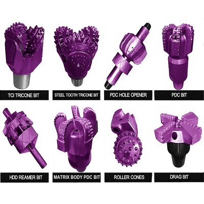 PDC Bohrstück 6 Klingen Diamant-Gesteinsbohrstücke Stahlkörper PDC Bohrstück zum Verkauf