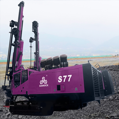 Crawler Bohrgerät Diesel 335KW Hydraulik Bohrmaschine Oberflächenbergbau DTH Bohrgerät