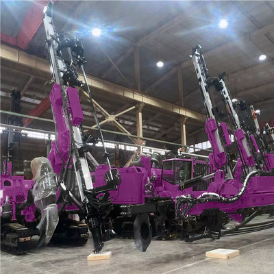 Crawler Bohrgerät Diesel 335KW Hydraulik Bohrmaschine Oberflächenbergbau DTH Bohrgerät