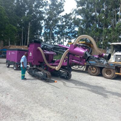 Oberflächenbohrgerät Hydraulische DTH-Bohrmaschine Hocheffizientes, tragbares DTH-Hammer-Bohrgerät