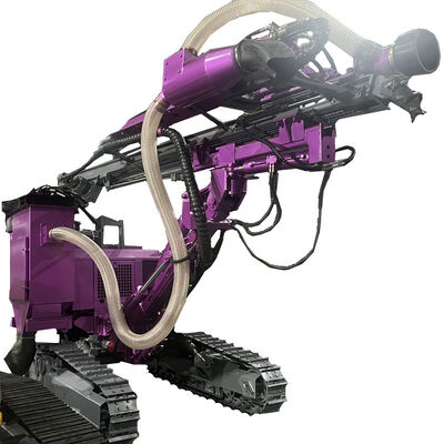 Oberflächenbohrgerät Hydraulische DTH-Bohrmaschine Hocheffizientes, tragbares DTH-Hammer-Bohrgerät