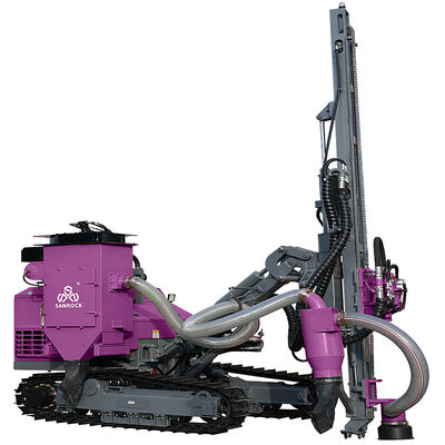 SANROCK Hard Rock DTH Drilling Machine Mining Drilling Equipment Diesel Hydraulic Drilling Rig