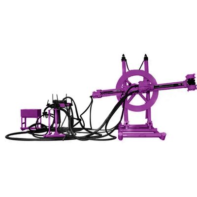 Unterirdische DTH-Bohrmaschine 360-Grad-Sprengloch-Bohrgeräte Kleines Bohrgerät