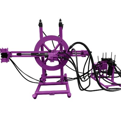 Tragbare Bohrmaschine Tiefe 35 m Horizontale Richtbohrmaschine Tunnel Hydraulische Bohrmaschine