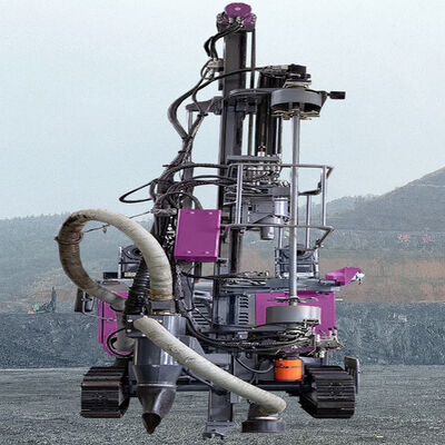 Hydraulic DTH Drilling Rig Crawler  Integrated Drilling Equipment Diesel Mining DTH Drill Machine