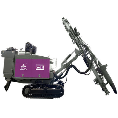 194kw integrierte die Bohrungs-Ausrüstung, welche die Drehbohrloch-Raupe gewinnt DTH, die Rig Machine bohrt