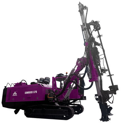 Crawler Drilling Rig Hard Rock Borehole Drill Rig High Efficiency DTH Hammer Drilling Machine