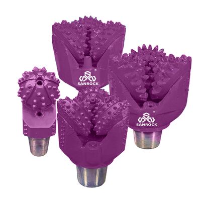 Tricone-Gesteinsbohrer für mittelharte Formationen, Hochgeschwindigkeits-Rotationsbohrung, Bohrloch-Ölbohrwerkzeug