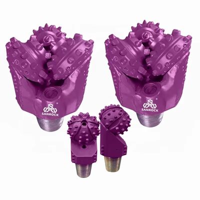 Ölbrunnen Tricone Bit API Roller Cone Bit 3 1/2 "-17 1/2" Hochkohlenstoffstahl Tricone Bohrstück