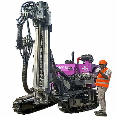 Hydraulic DTH Drilling Rig Surface Hard Rock Drilling Equipment Mobile Borehole Drilling Machine