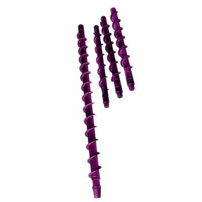 Twist Drill Pipe Length 1-6m Rotary Borehole Mining Machinery Parts Spiral Drilling Rod