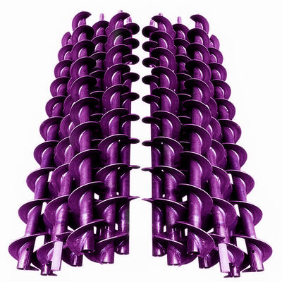 Twist Drill Rod Foundation Piling DTH Drilling Pipe High Performance Spiral Drill Rod