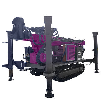 Gesteinskernbohrmaschine Bergbau Erkundungsbohrgerät Umkehrkreislauf-Raupenbohrgerät