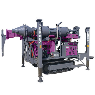 Hydraulisches Bohrgerät für Kernbohrungen Umkehrzirkulation Bohrlochbohrgerät Geotechnisches Ingenieurwesen Bohrmaschine