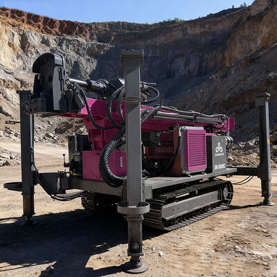 Hydraulisches Bohrgerät für Kernbohrungen Umkehrzirkulation Bohrlochbohrgerät Geotechnisches Ingenieurwesen Bohrmaschine