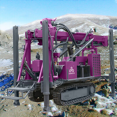 Crawler Rock Core Drilling Machine Geological Exploration Drill Rigs  Hydraulic Core Drilling Rig